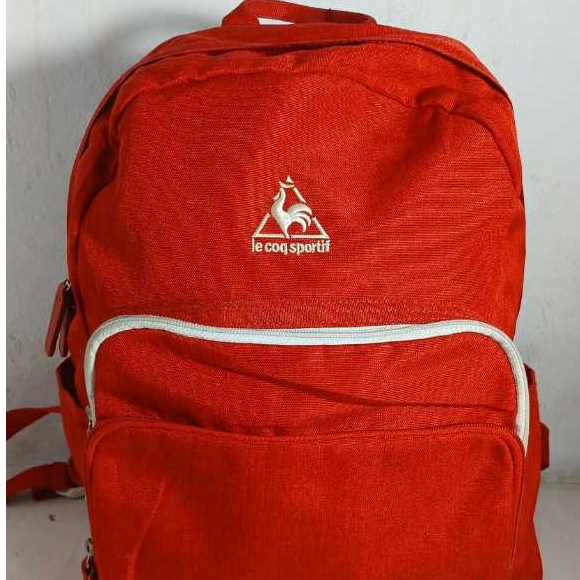 Tas Ransel Le Coq Sportif Merah – Sporty