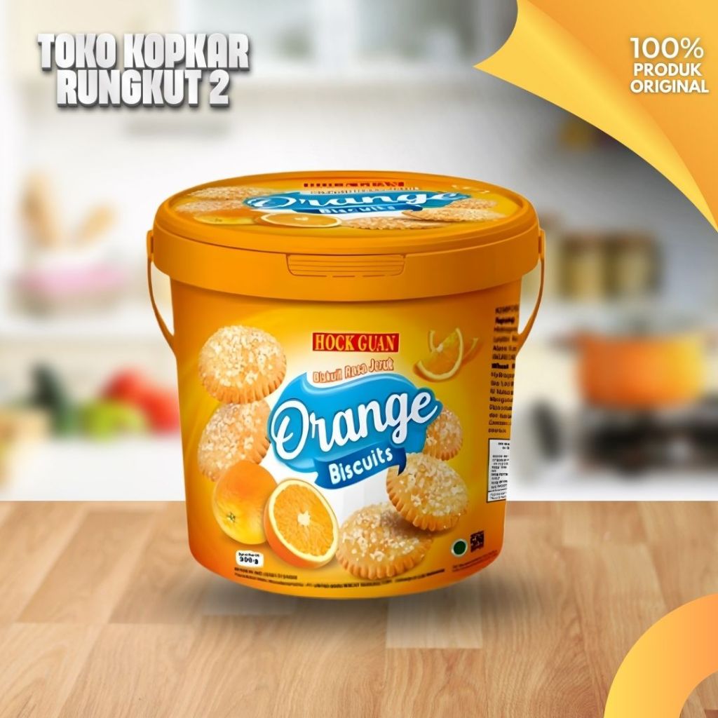 Hock Guan Biskuit Orange 300 Gr