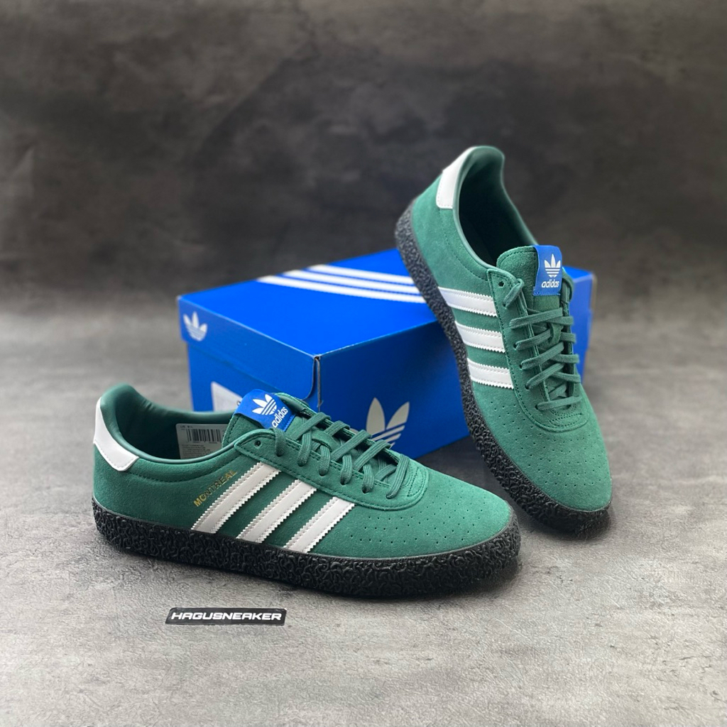ADIDAS MONTREAL RM [COLLEGIATE GREEN/WHITE] #JS1335 HAGUSNEAKER GARANSI 100% ORIGINAL