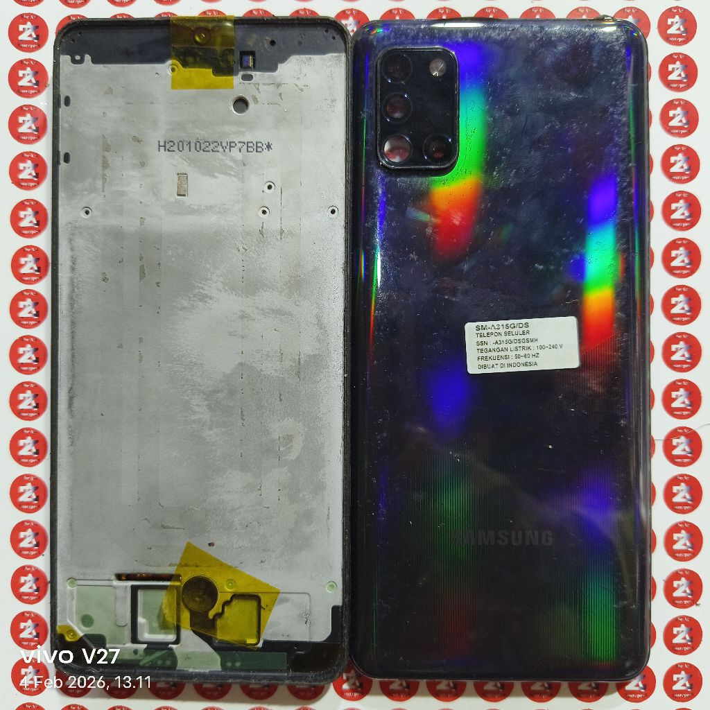 MESIN SAMSUNG A31 ( SM-A315G/DS) NORMAL MINUS LCD ADA POLA