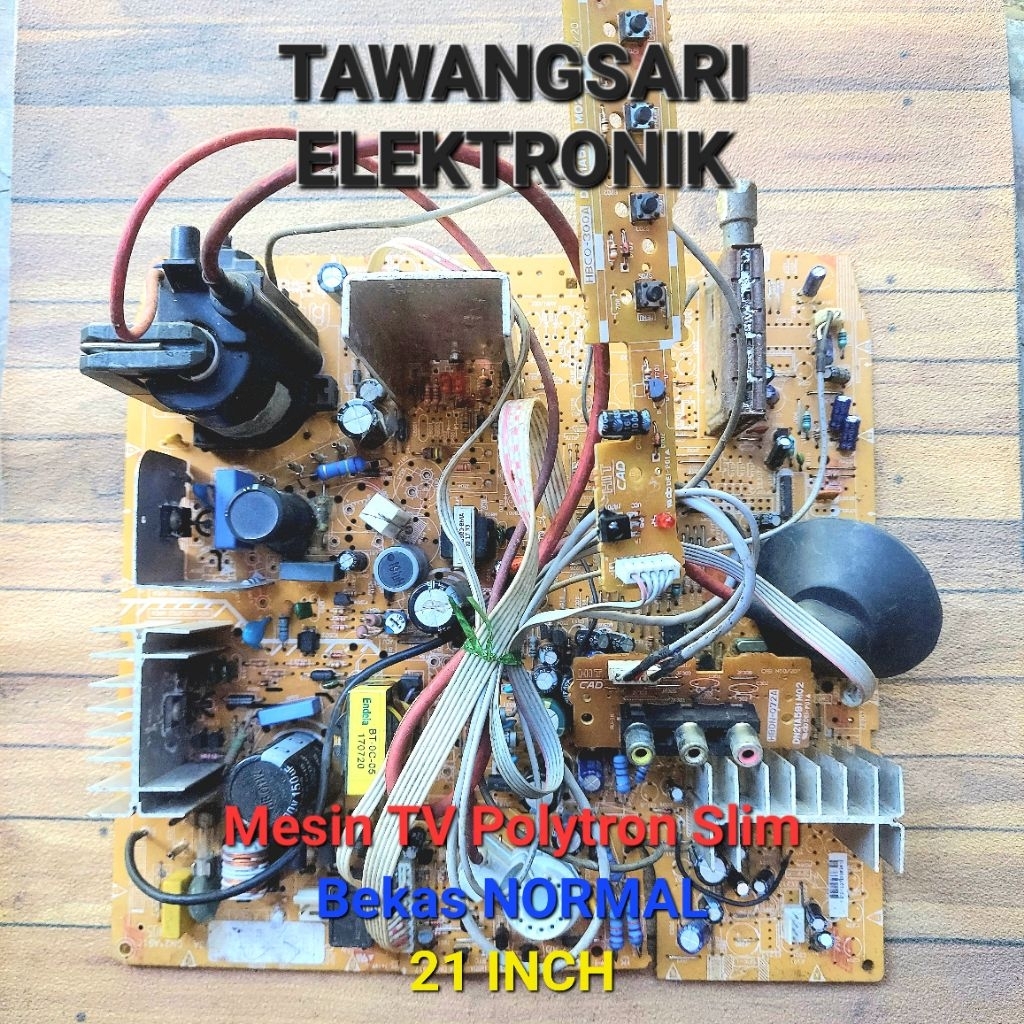 Mesin Polytron Slim 21" Ic Vertikal Pendingin Tinggi Bekas Normal Mesin Polytron 21" Slim Ori