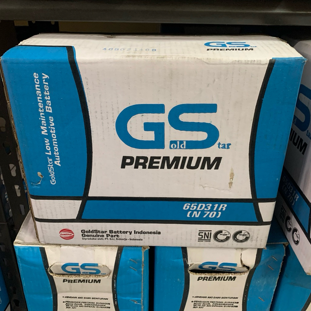 Aki Accu GS Premium Basah 12V N70 / 70Ah Ampere