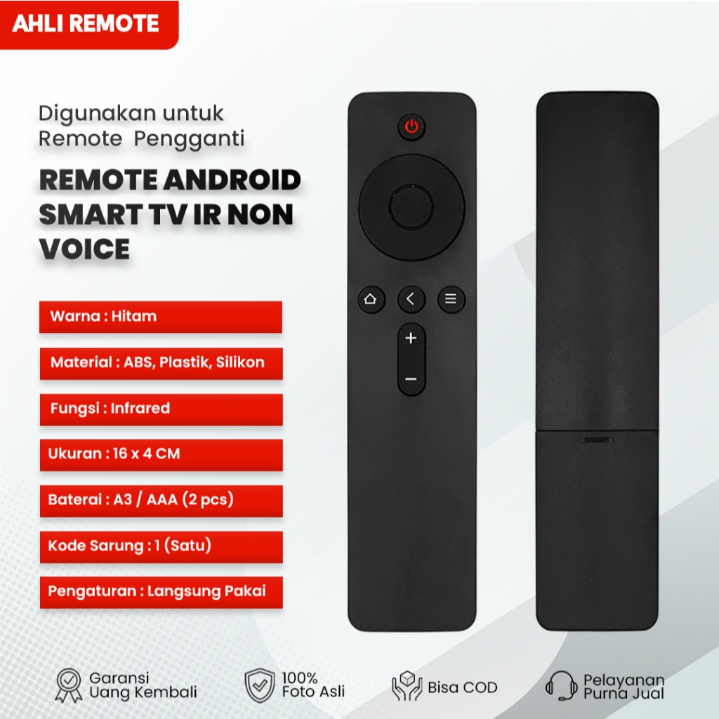 Remote TV Xiaomi Mi TV 4A Android Smart TV IR / Remot Xiaomi Smart