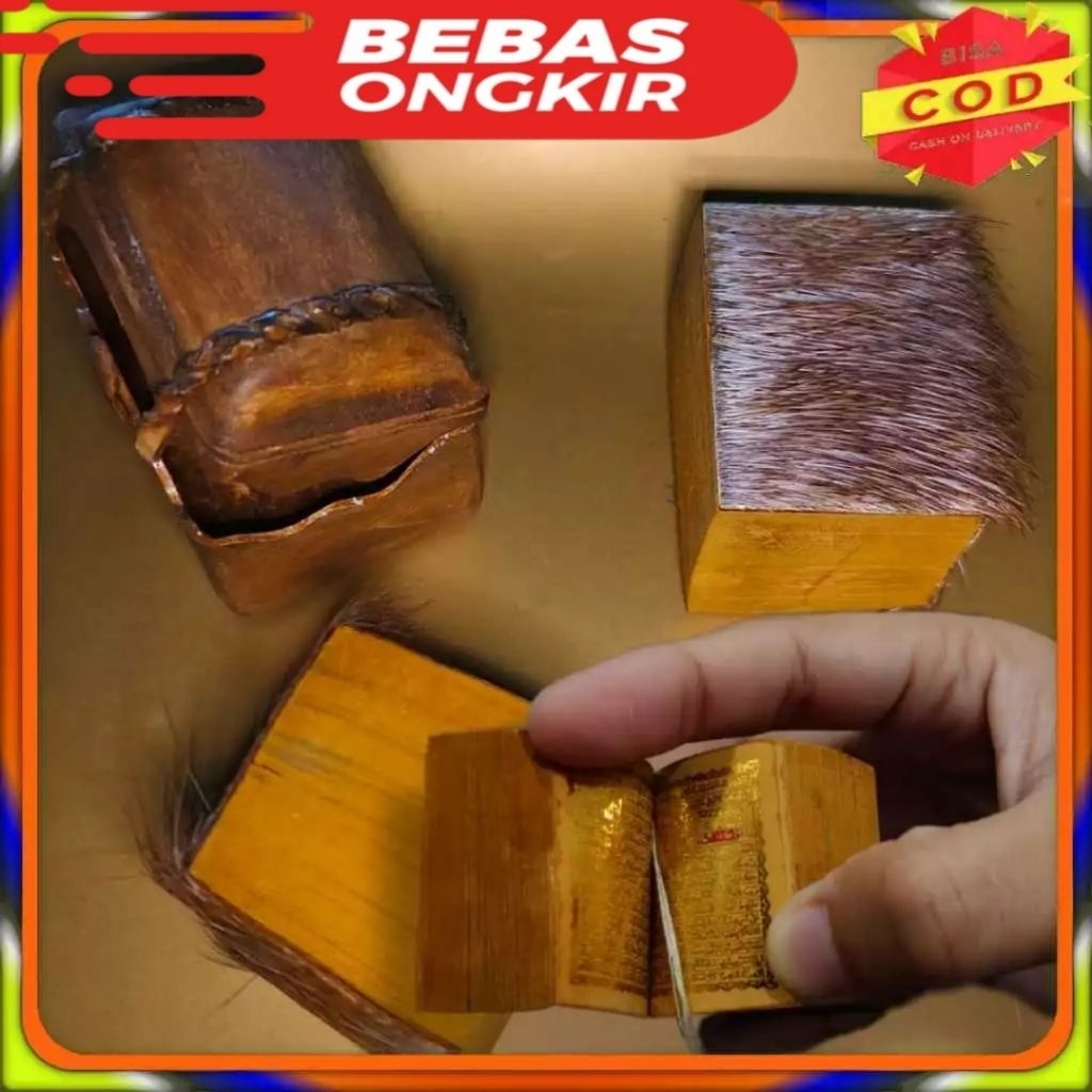 (COD) Alquran stambul full 30 juz sampul kulit KDG wadah antik
