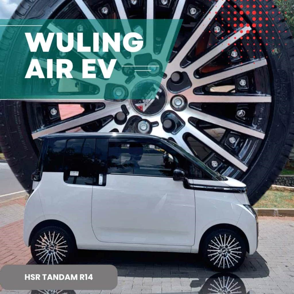 Velg Mobil Wuling Air Ev R14 HSR Tandam Ring 14