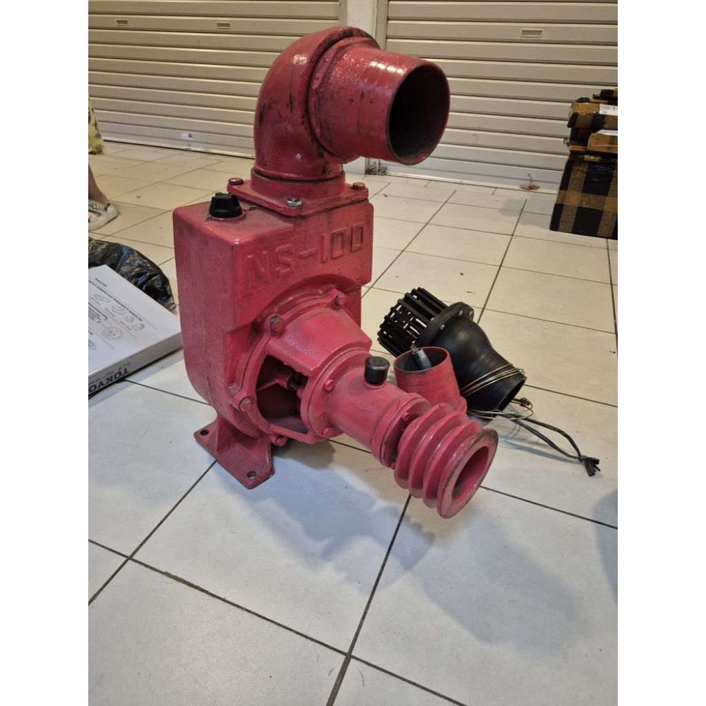 POMPA AIR IRIGASI / WATER PUMP NS100 / pompa hisap 4" NS 100