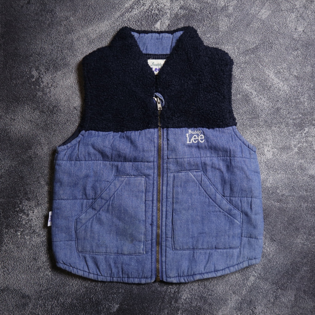 JAKET LEE VEST KIDS JEANS DENIM AN210 SIZE ANAK 100
