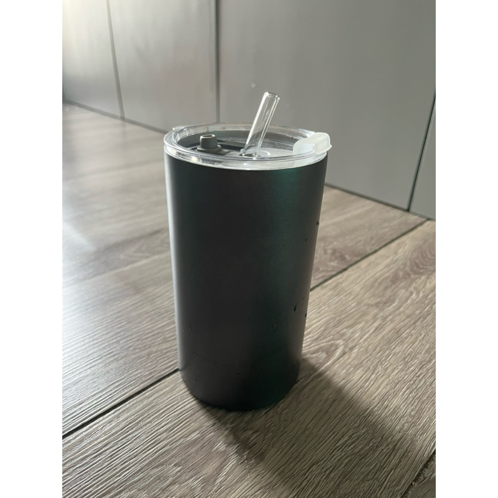 GELAS KOPI 600ML TERMOS TRAVEL STAINLESS STEEL / TERMOS GELAS KOPI  ( SECOND 2/3  kali pakai )