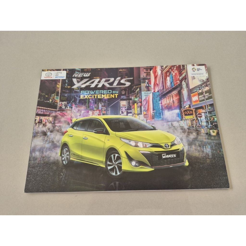 brosur katalog mobil toyota yaris 2018 leaflet