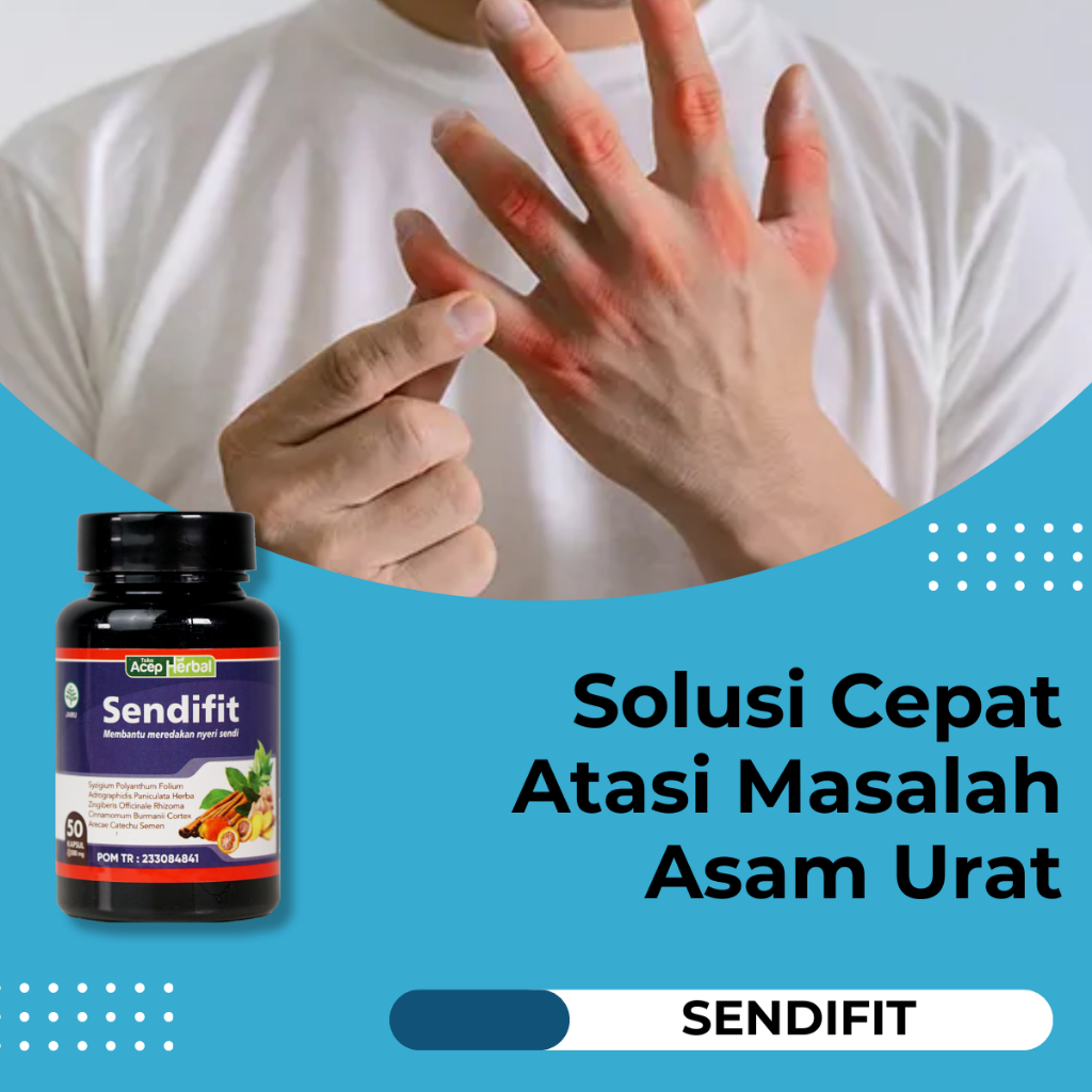 Obat Untuk Asam Urat Rematik Sering Kesemutan Kebas - Sendifit