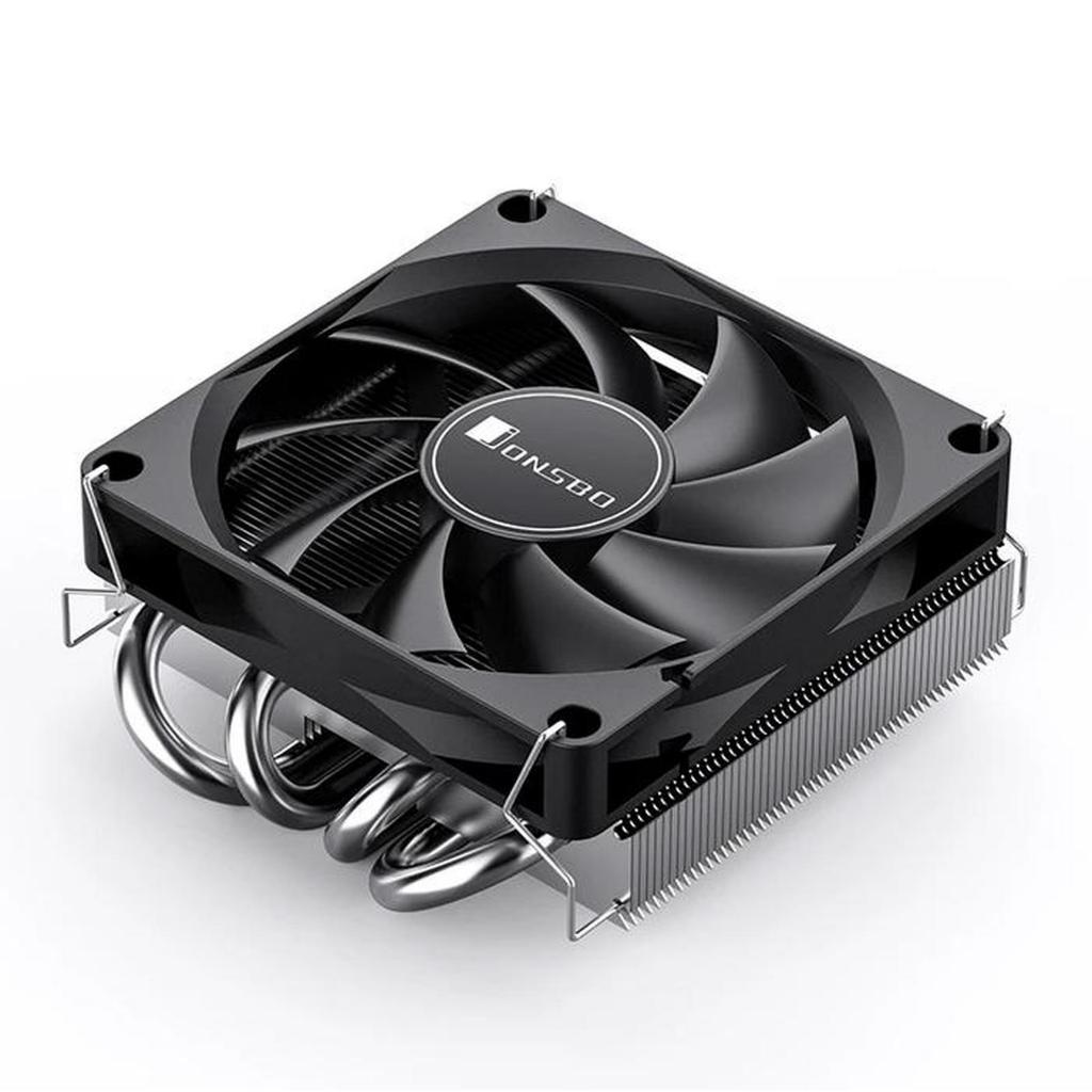 JONSBO HP-400S Low Profile CPU Cooler Intel AMD - BLACK