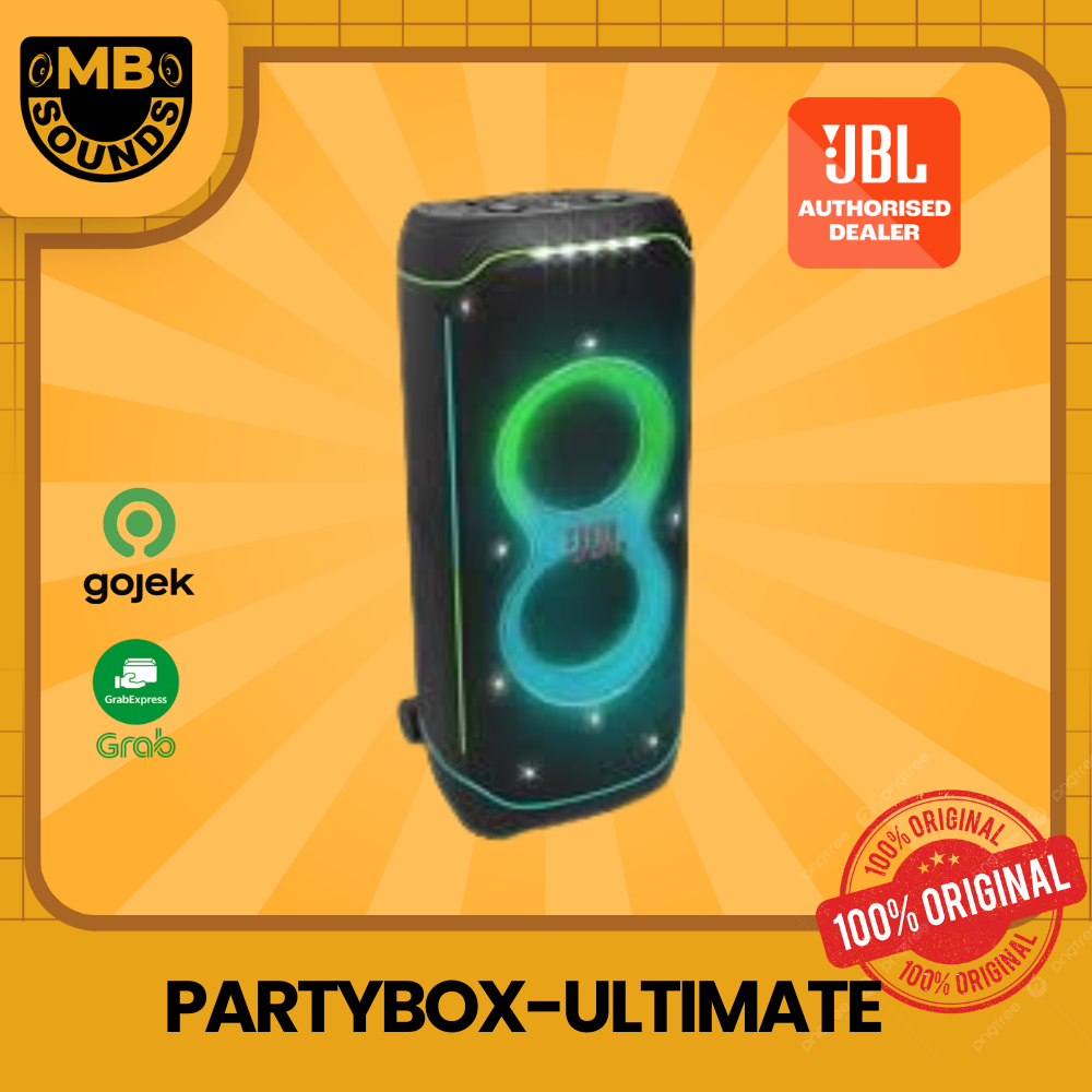 JBL PARTYBOX ULTIMATE 1100W Wi-Fi Bluetooth Speaker ORIGINAL