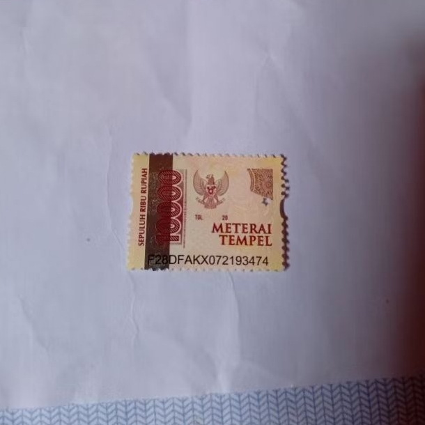 materai 10000 / matrai 10000 / materai 10000 original