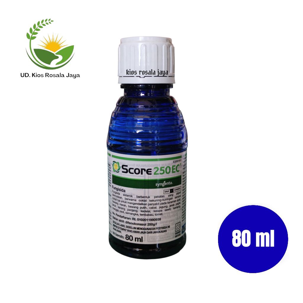 Fungisida SCORE 250 EC kemasan 80ml ORI bin ASLI