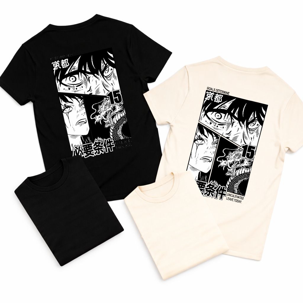 Kaos Pria Distro Gambar Anime Baju Kaos Cowok Anime|komik