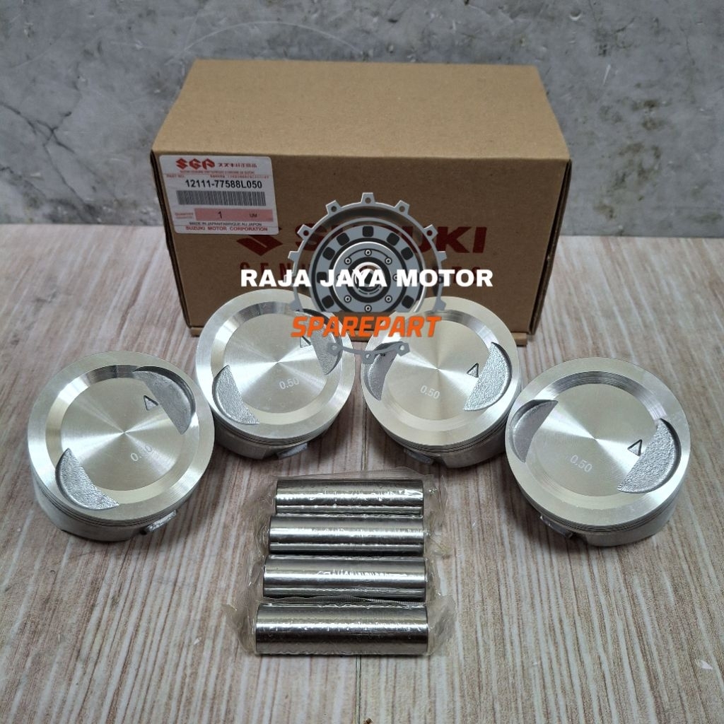 PISTON ASSY SEHET SET SUZUKI FUTURA 1.3 1.300CC KARBU ORIGINAL