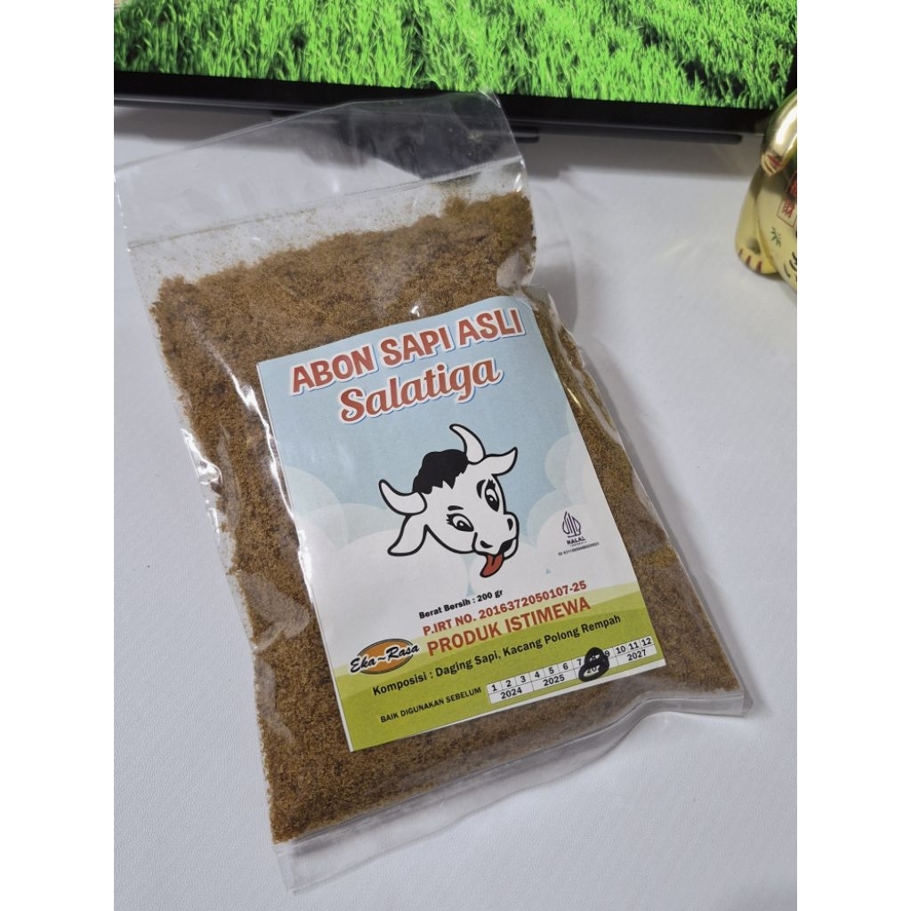 Abon Sapi Asli | khas Salatiga 200 g Lezat