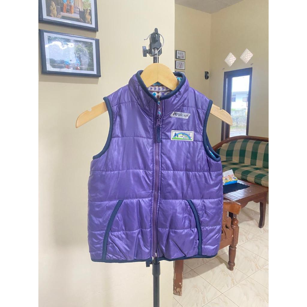 vest anak bolak balik motif navajo