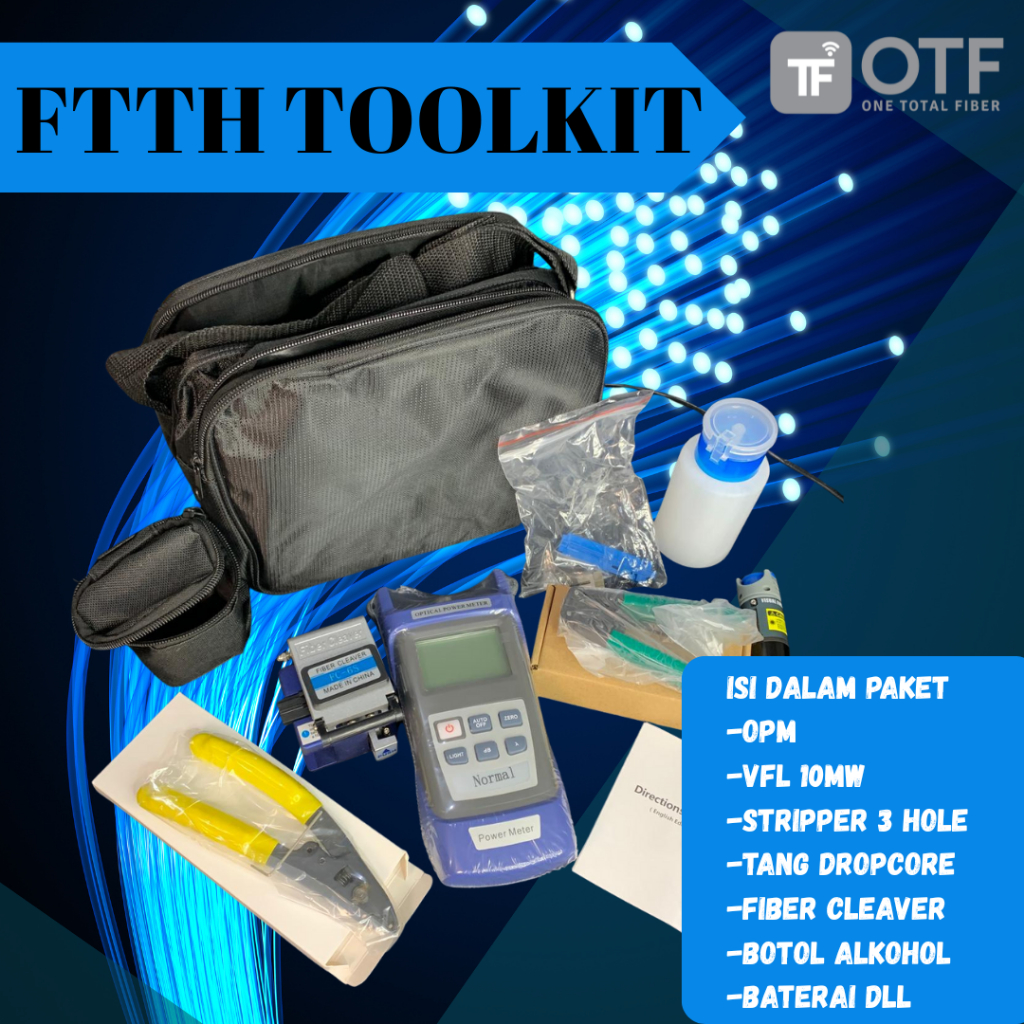 Fiber Optic FTTH Toolkit / CATV Fiber Optic Tool Kit |FTTH TOOLKIT SET