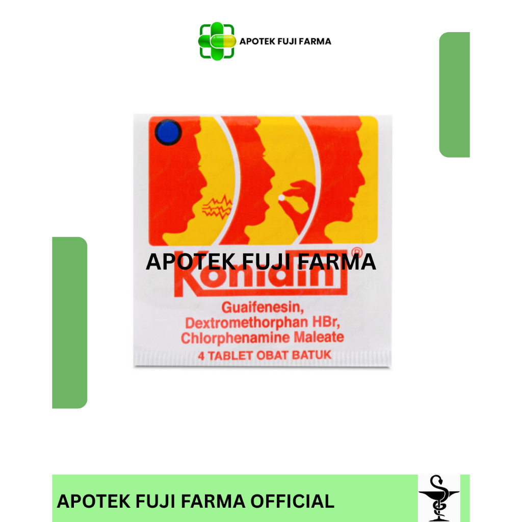 KONIDIN Obat Batuk 4 Tablet