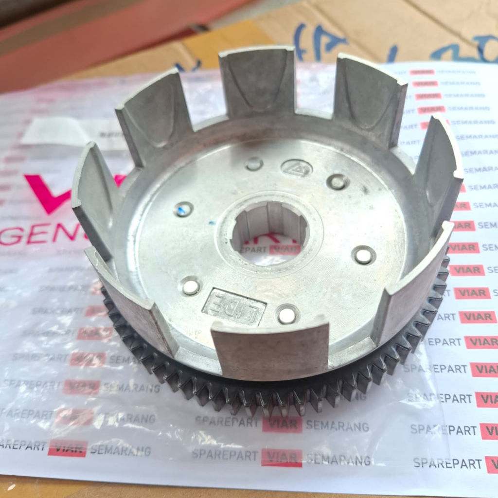 Mangkok kopling viar 150 tipe per 6 kampas 6 rumah mangkok kopling original viar 73T