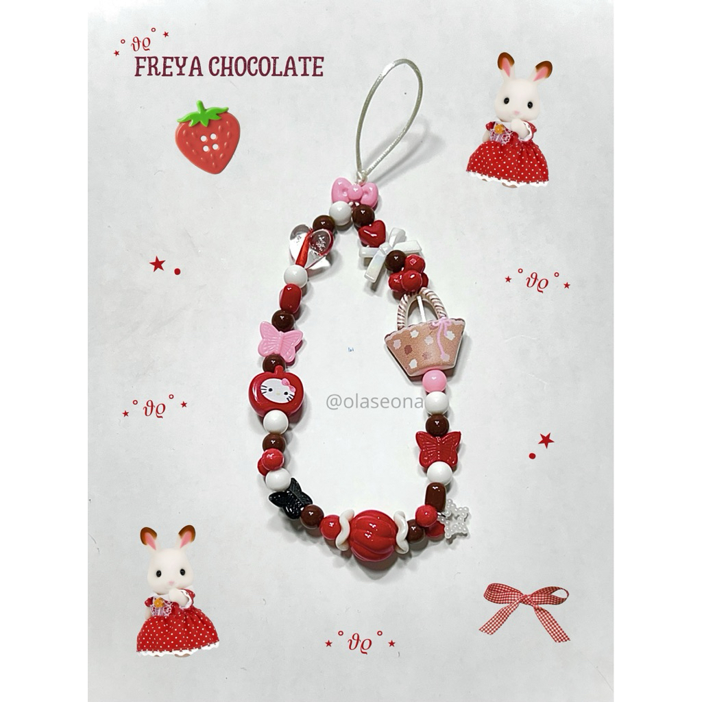 sylvanian families strap phone  sylvanian family  starp phone murah gantungan hp sylvanian families 