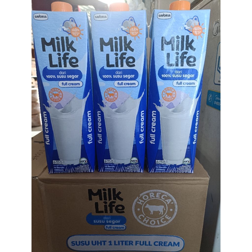 Milk Life Full Cream 1ltr