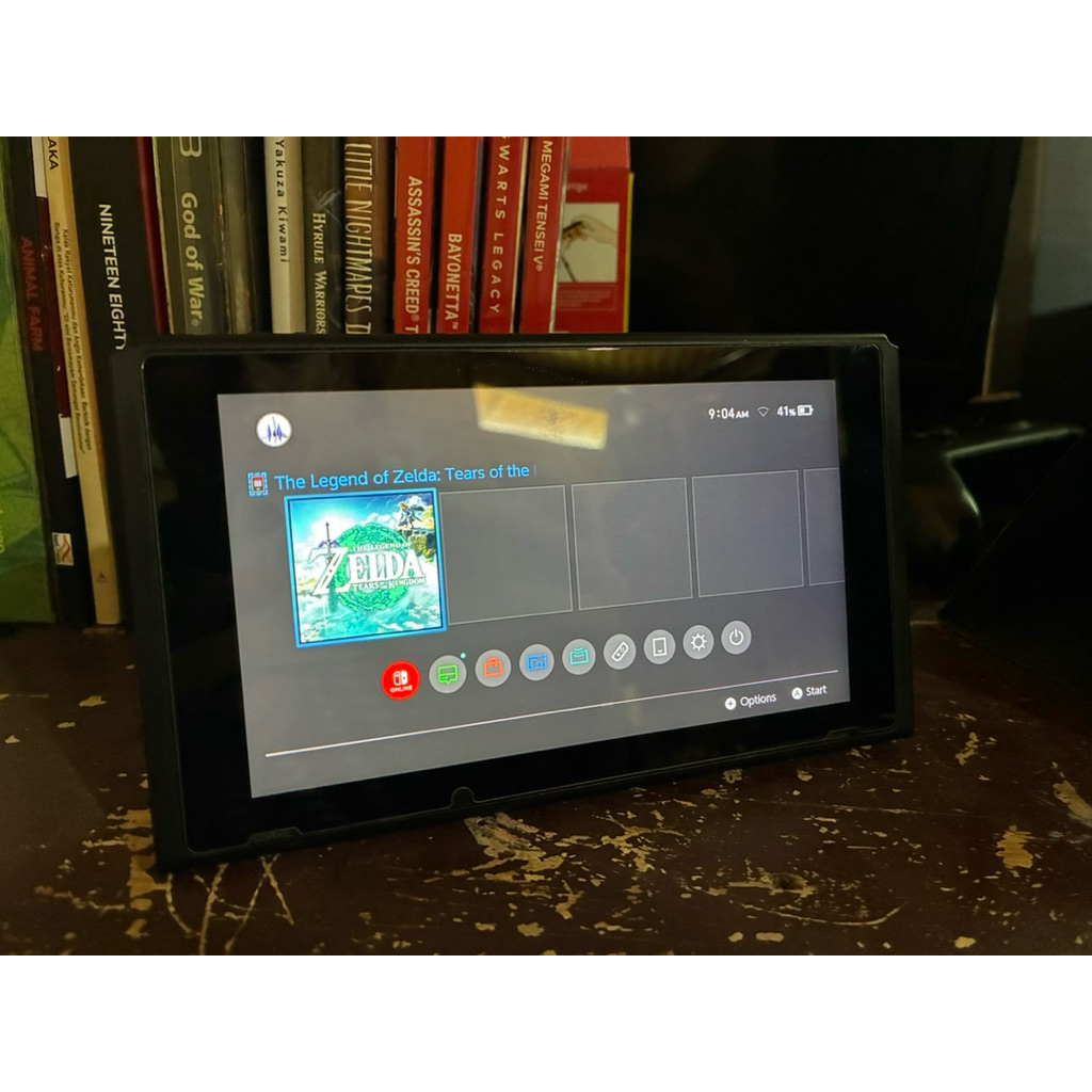 Nintendo Switch V1 Tablet Only + Pouch