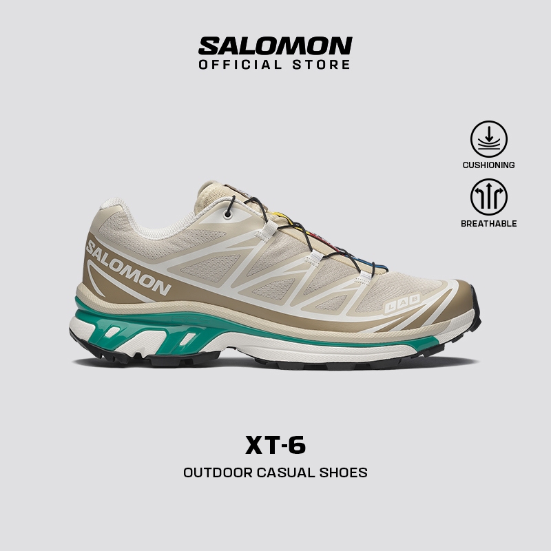 SALOMON XT-6 Unisex Trial Running Shoes Sportstyle Sepatu Sport Sneakers Hiking Shoes L47864300