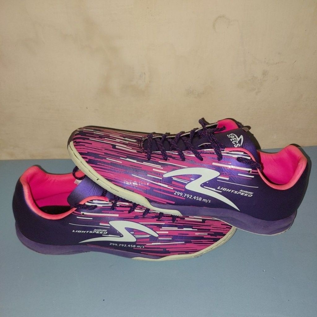SEPATU FUTSAL SPECS LS REBORN IN ORI Valhalla Pink Glow Size 42
