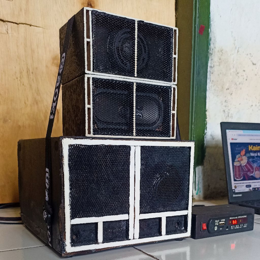 Sound Miniatur / Speaker Miniatur Komplit Siap Bunyi Glerr