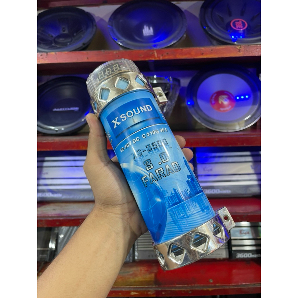 Capasitor XSound 3farad original