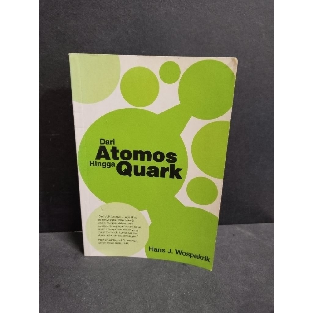 Buku original DARI ATOMOS HINGGA QUARK by Hans J