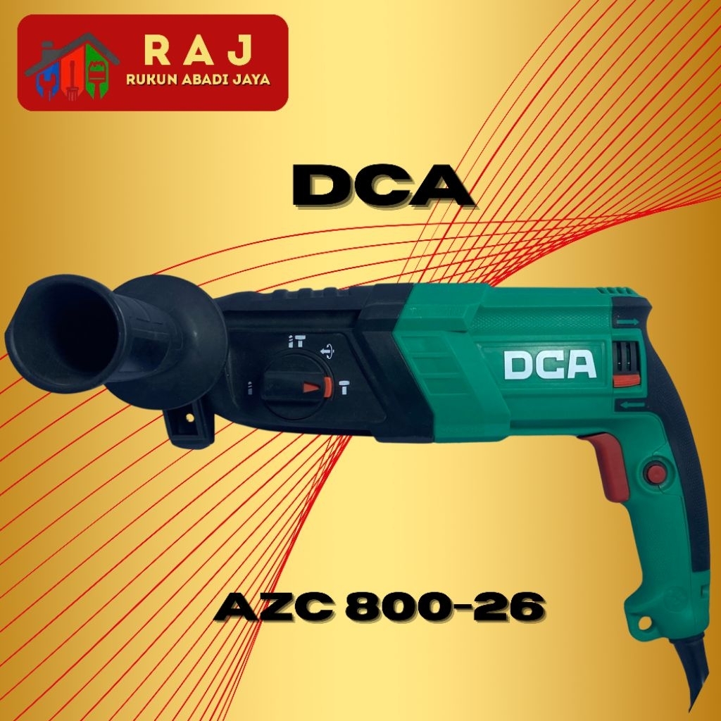 DCA Mesin Bor Drill Rotary Hammer AZC 800-26