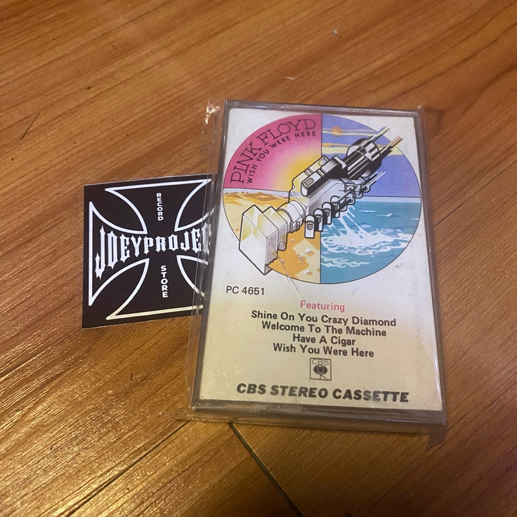 kaset pink floyd - wish you were here