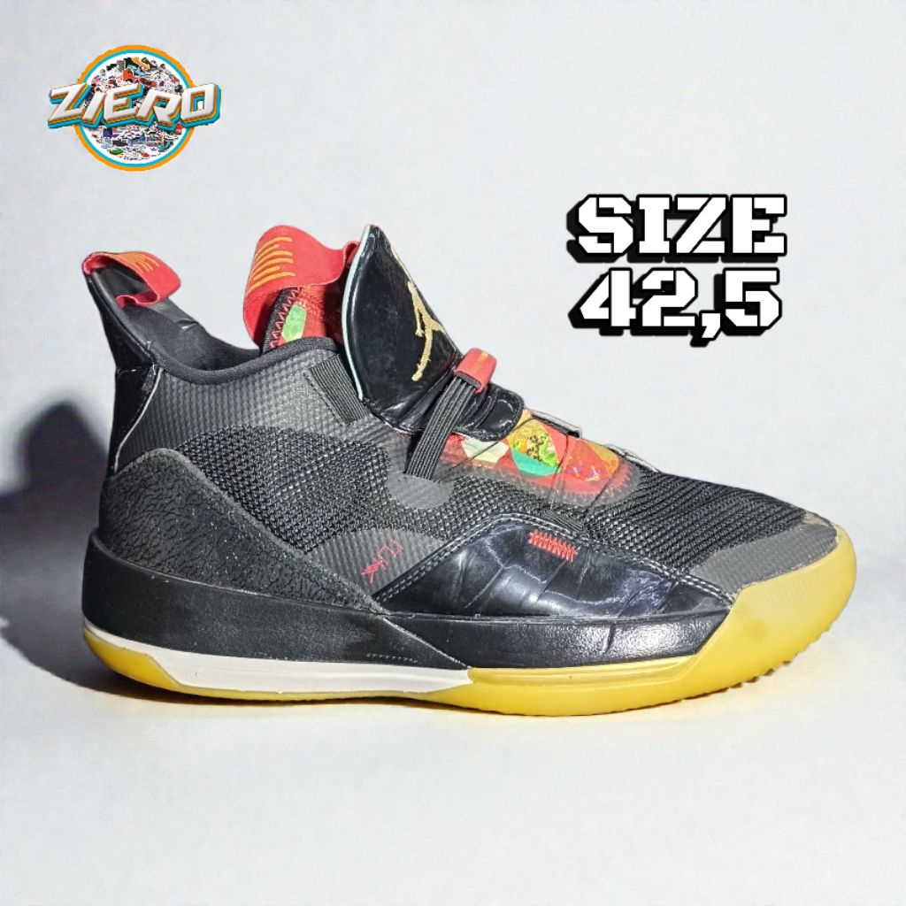 sepatu basket pria Jordan 33 mulus