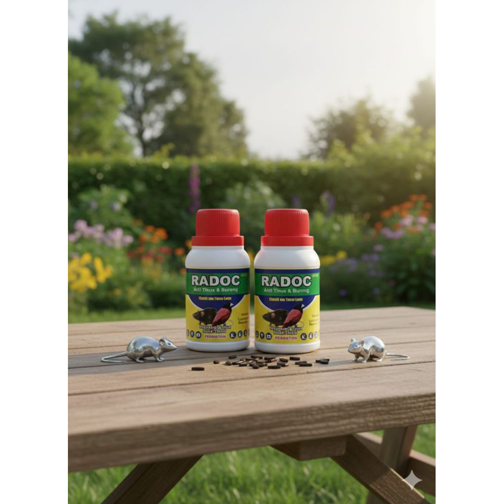 Radoc pengusir burung dan tikus 100ml