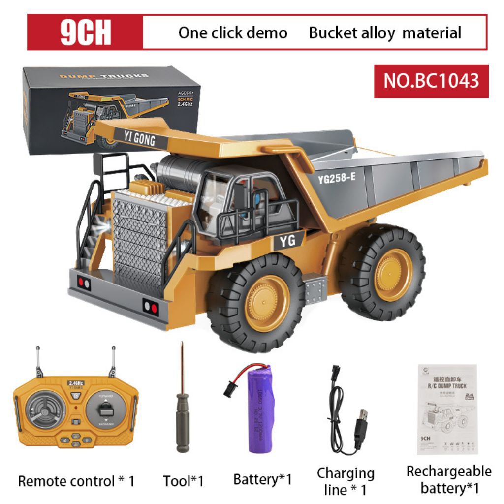 rc dump truck tambang