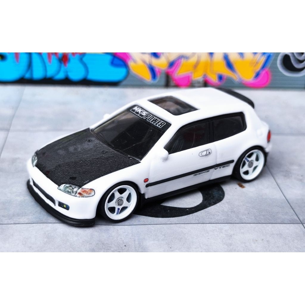 HOTWHEELS COSTUM HONDA CIVIC EG SIR