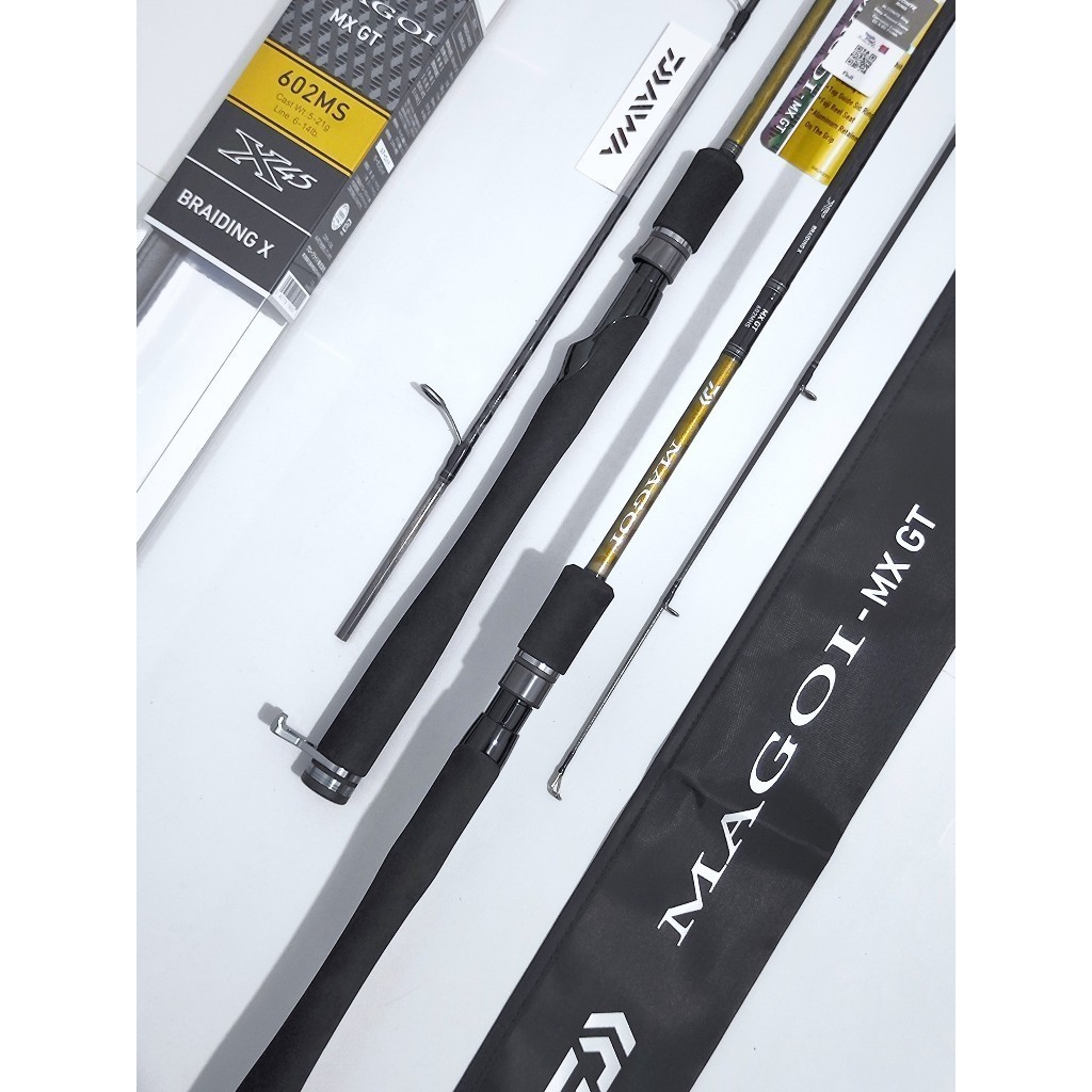 Joran Spinning Daiwa MAGOI MX GT 602 MHS -SD 602 MS-SD