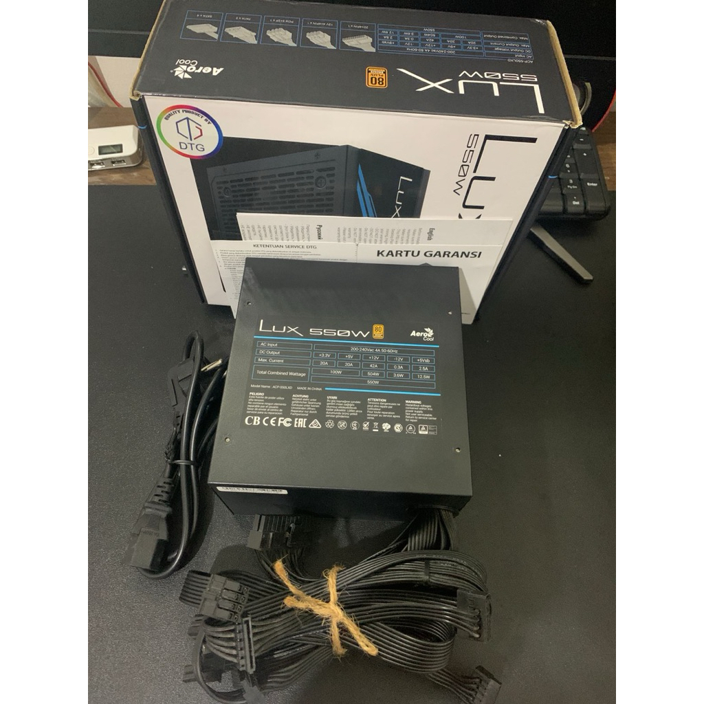 Aerocool LUX 550W PSU