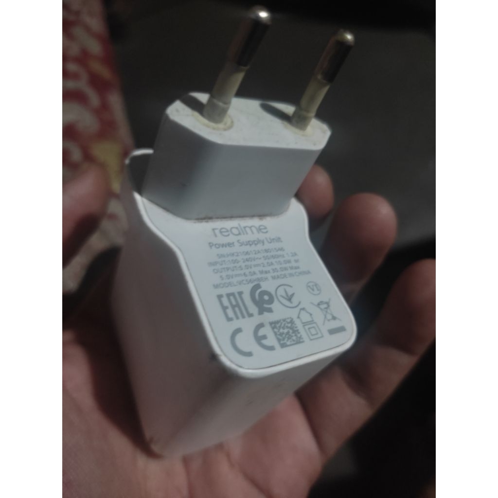 charger ori realme 30w