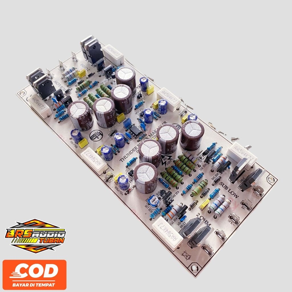 Kit Driver TBM 2 Ohm Low Sub BTL Bridge