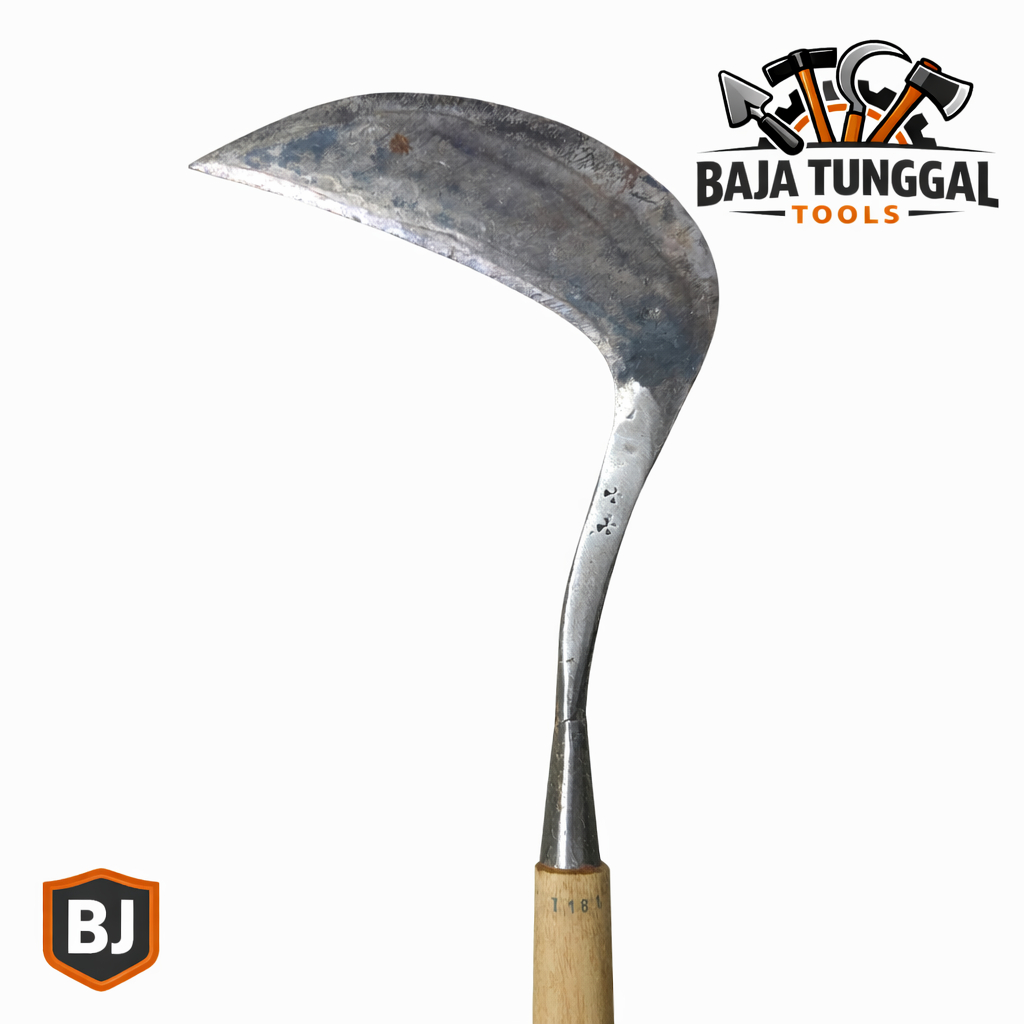 Alat Pertanian Sabit Arit Pemangkas Rumput ukuran sedang