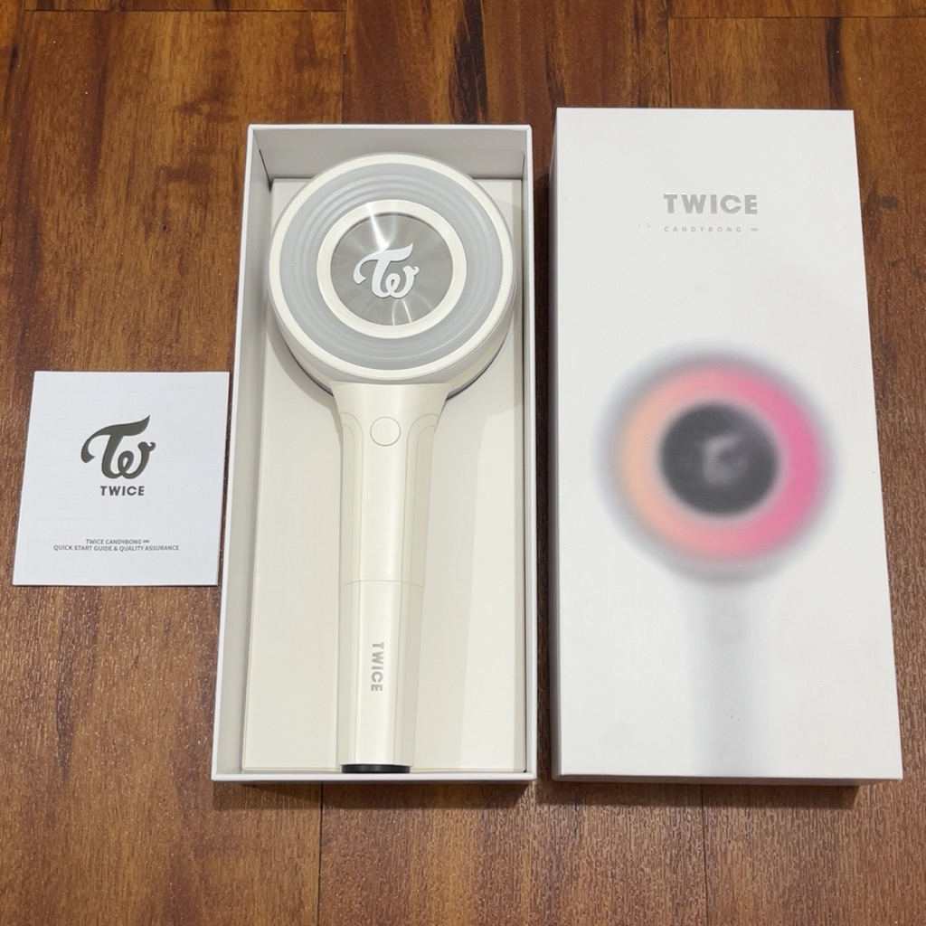 PRELOVED Twice lightstick official v3 infinity candybong candy bong light stick penlight jyp origina