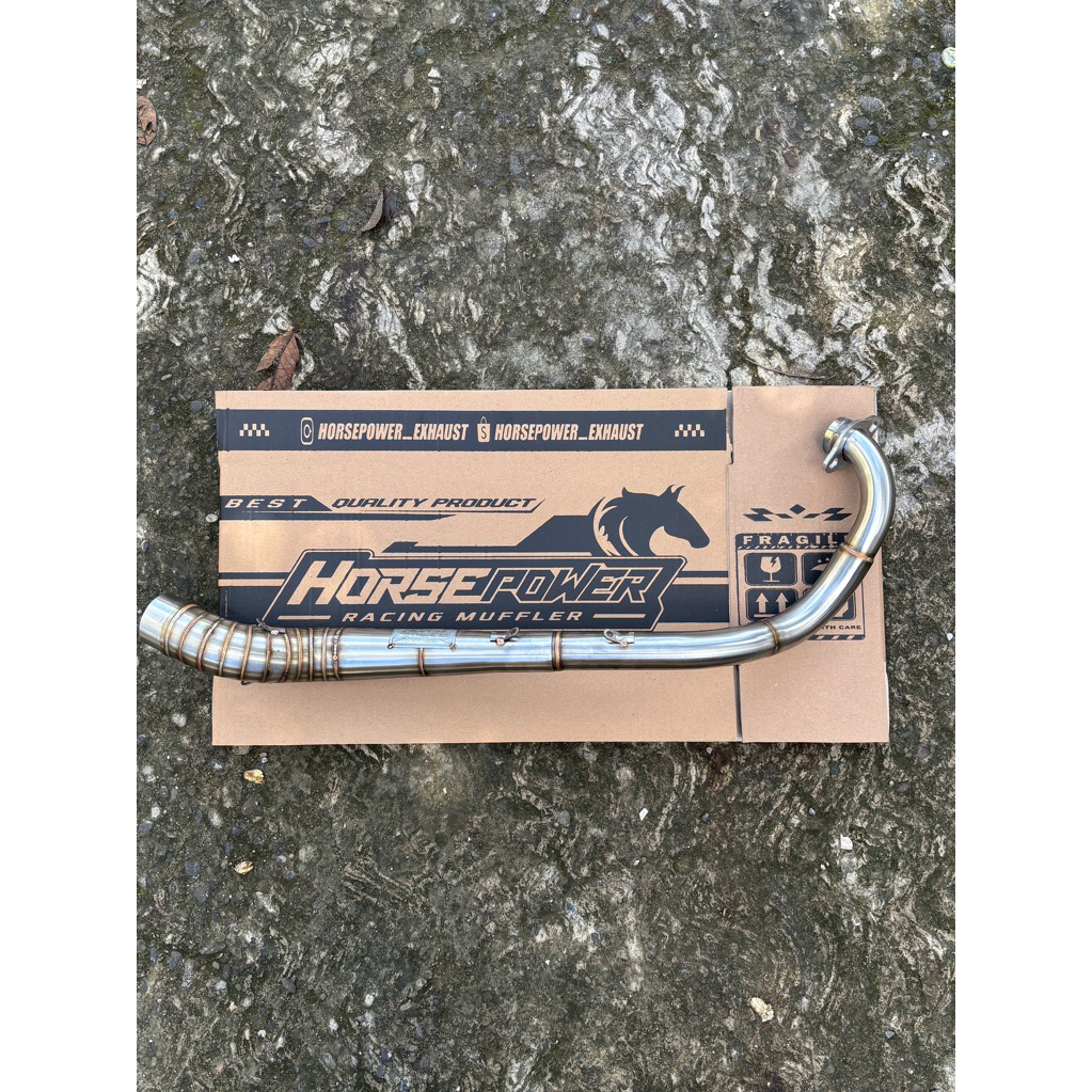 HEADER ONLY MX KING TYPE STEP STANDAR PNP ROB1 - ORIGINAL HORSEPOWER EXHAUST