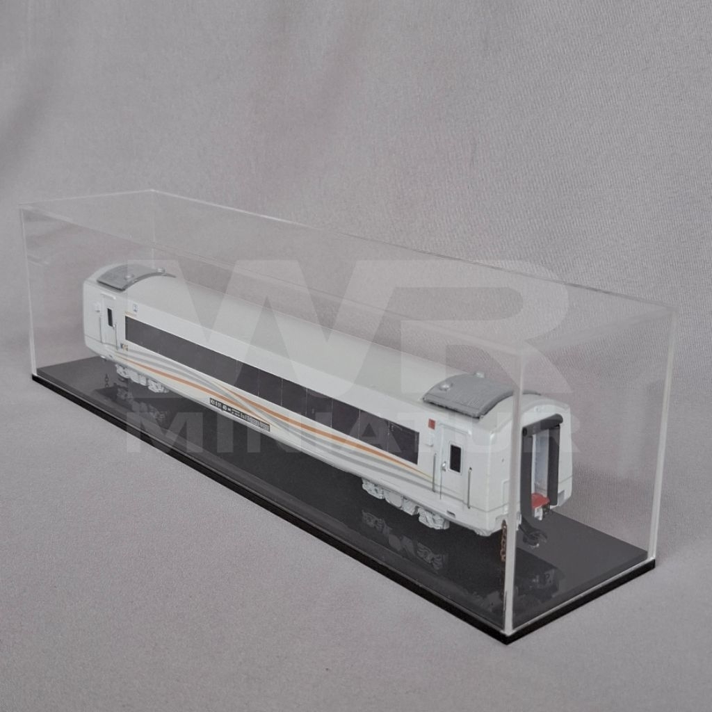 Box Display Akrilik Miniatur Kereta Api skala 80​
