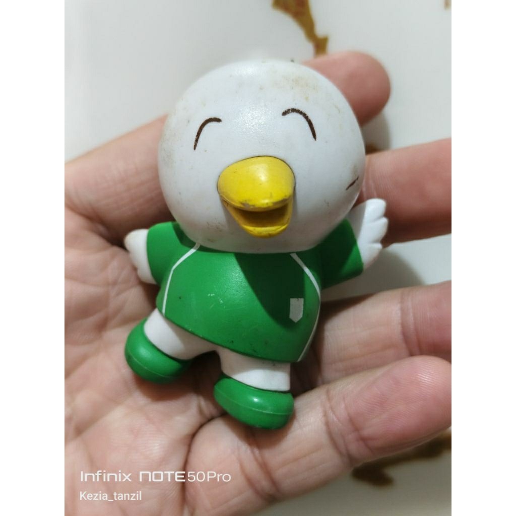 ACTION FIGURE FIGUR ANIMASI BEBEK PEMAIN SEPAK BOLA FOOTBALL PLAYER DUCK
