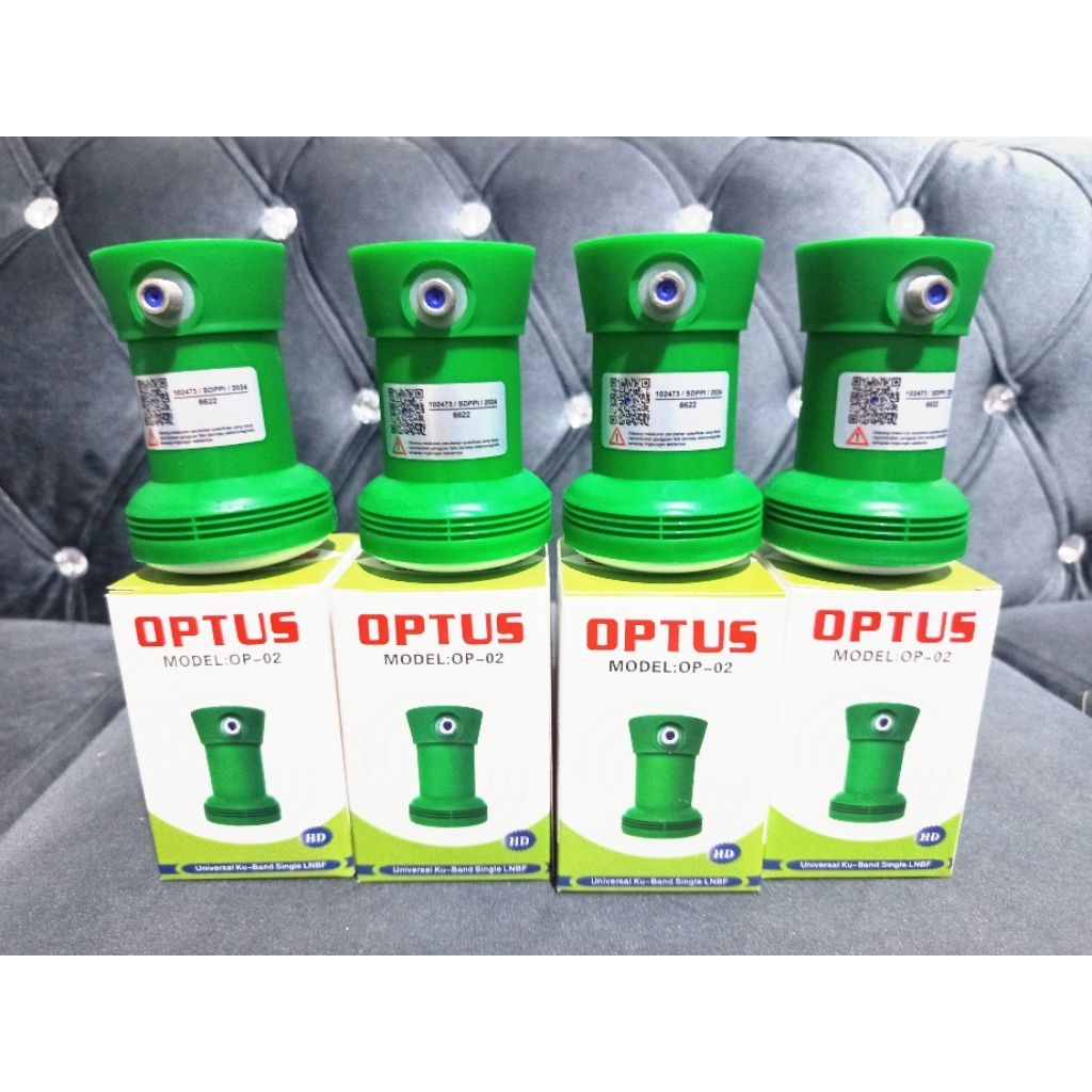 4 Pcs LNB Optus Single Kuband Parabola mini