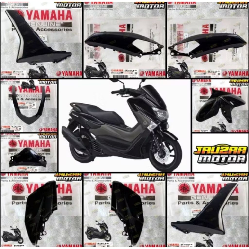 FULL BODY HALUS NMAX OLD 2DP HITAM GLOSSY ORIGINAL YAMAHA